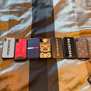 Designer Type iPhone XR cases
